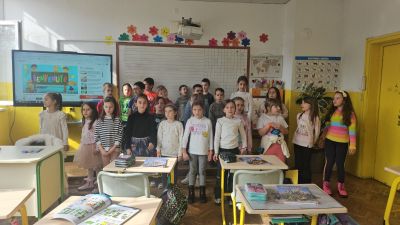 Седмица на италианския език в 17. СУ: „Език отвъд границите“ - 1. „б“ клас 13