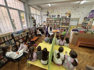 Седмица на италианския език в 17. СУ: „Език отвъд границите“ - 1. „б“ клас 4