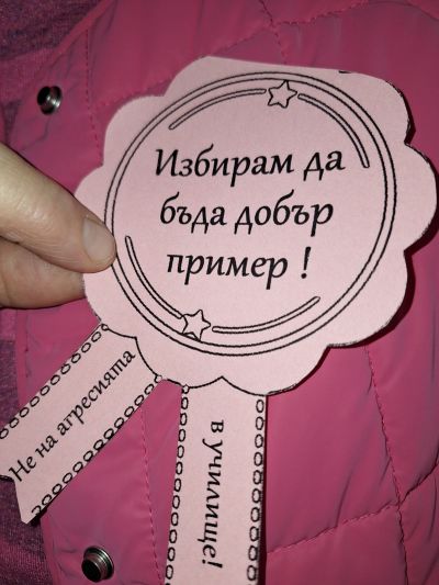 Ден на розовата фланелка - 17 СУ Дамян Груев - София